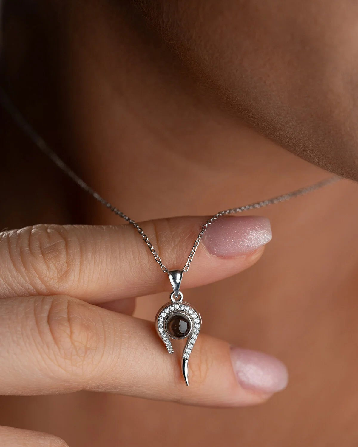 100 Dilde “Seni Seviyorum” Kolye (925 Ayar Gümüş)