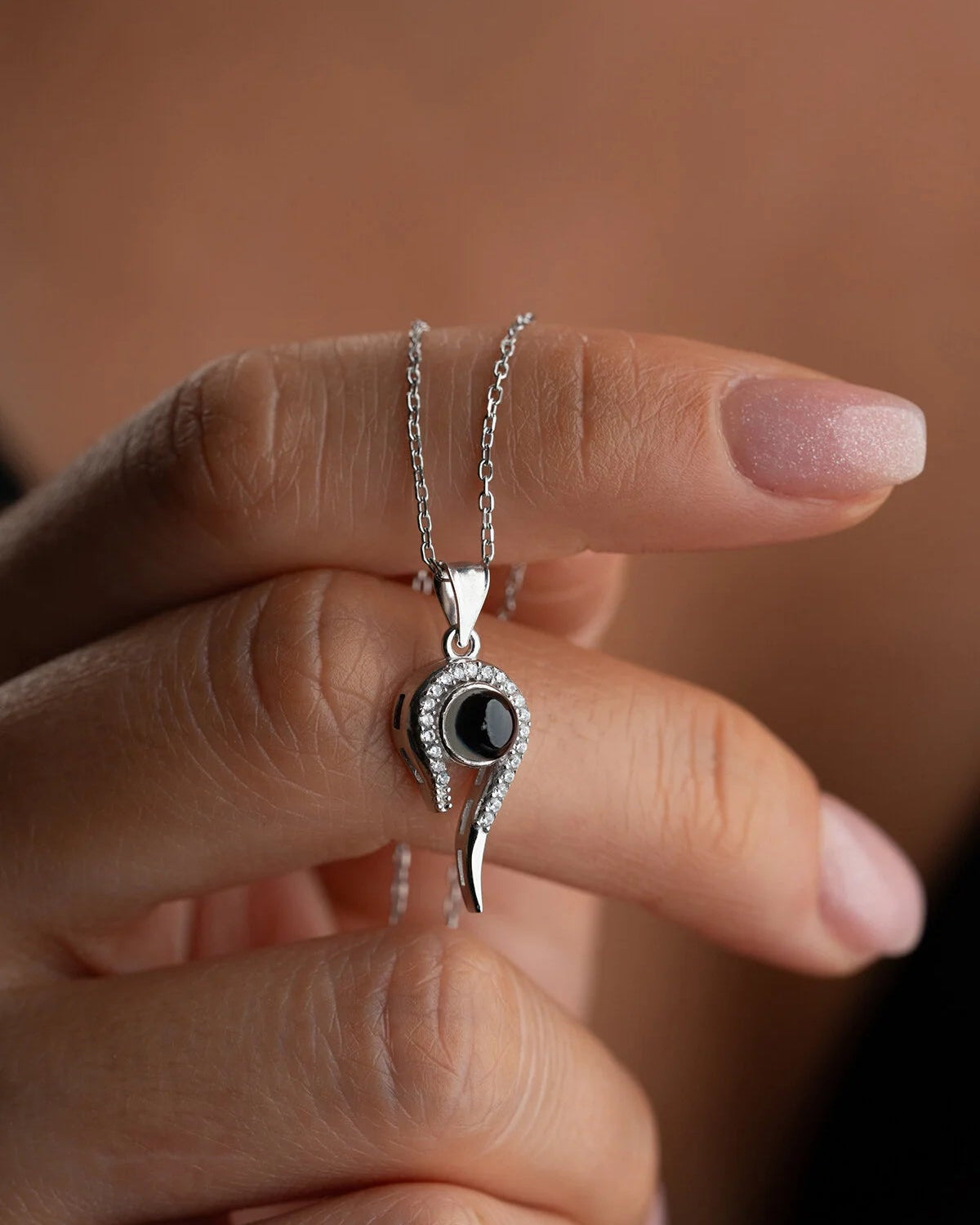 100 Dilde “Seni Seviyorum” Kolye (925 Ayar Gümüş)