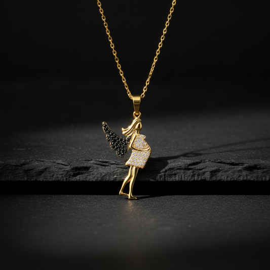 Hamile Anne ve Bebek Kolye