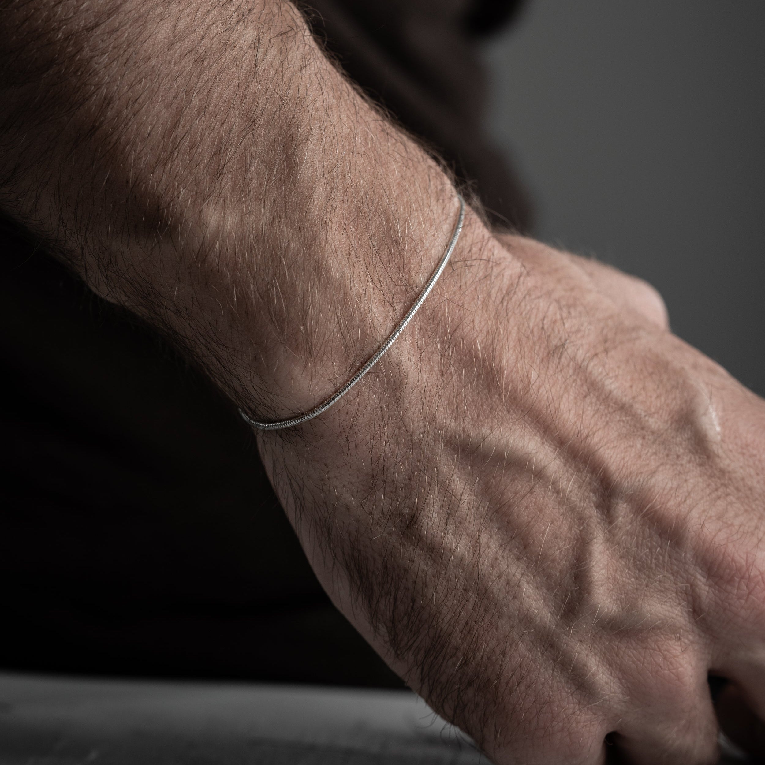 Erkek 925 Ayar Gümüş Bileklik