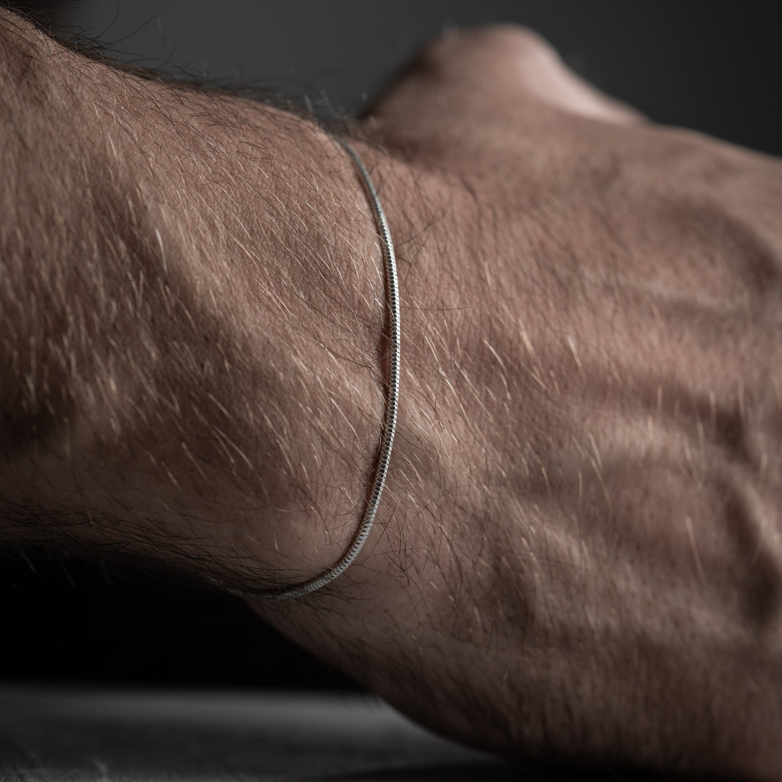 Erkek 925 Ayar Gümüş Bileklik