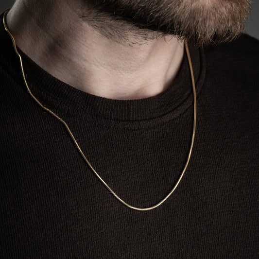 Minimal Silver Chain for Men (925 Sterling)