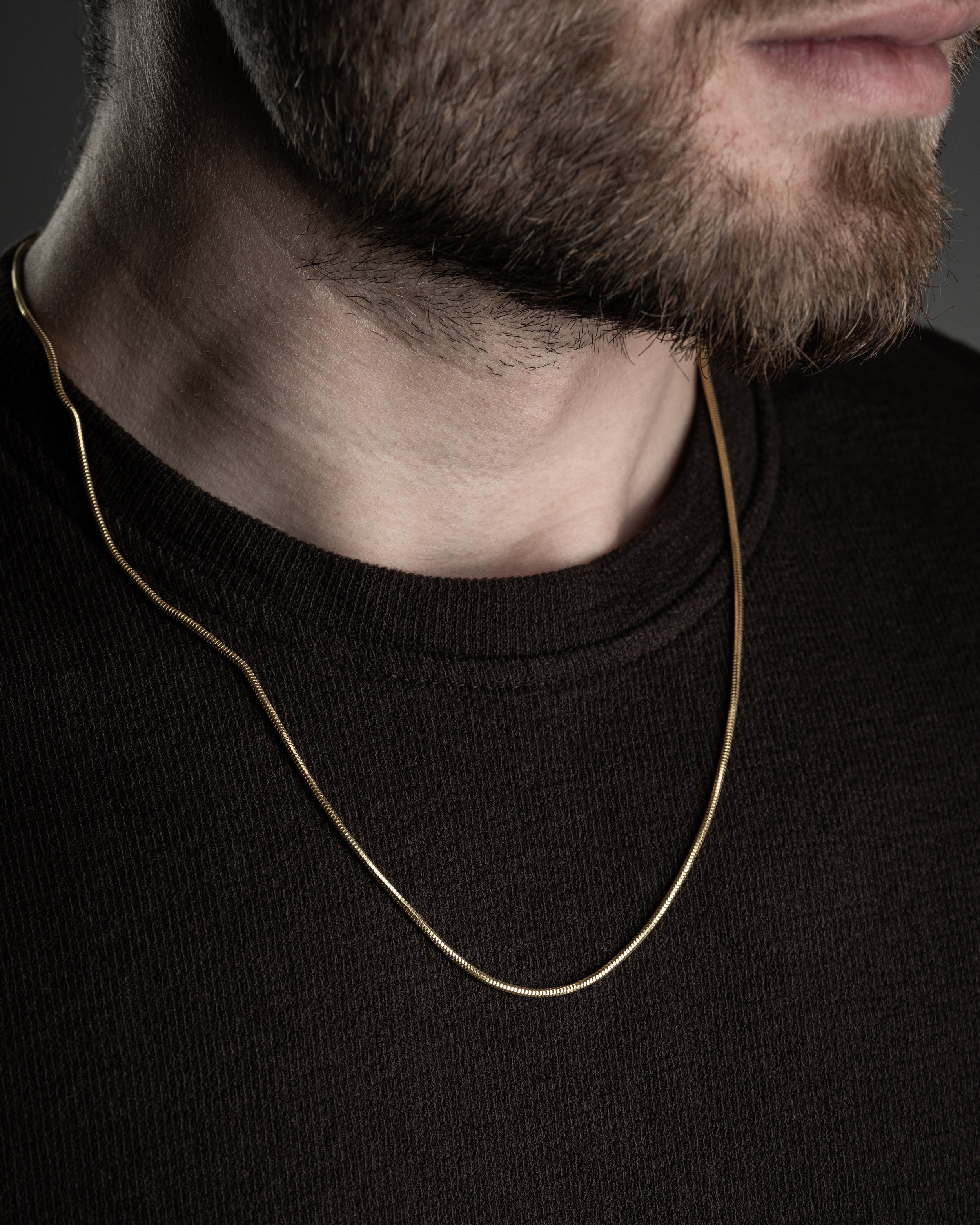 Collier Homme Minimaliste en Argent 925