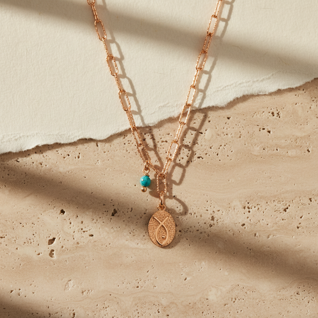 Fish Ataç Chain Necklace