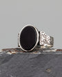 925 Sterling Silver Onyx Ring