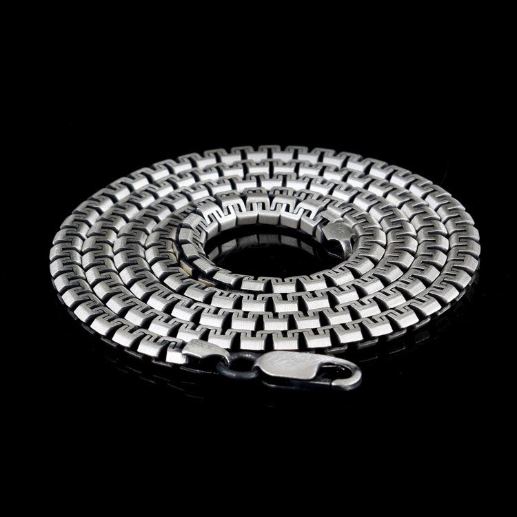 925 Ayar Gümüş Erkek Zincir Kolye (60cm)