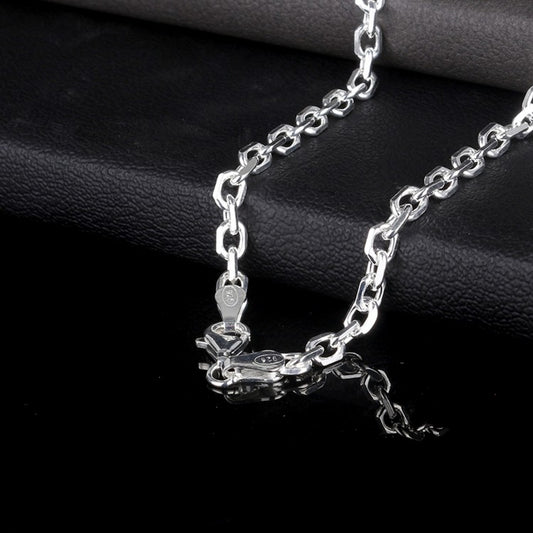 925 Ayar Gümüş Forse Model Erkek Kolye