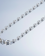 925 Sterling Silver Sailor Model Men's Chain