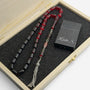 Personalized Amber Tasbih & Lighter Gift Set