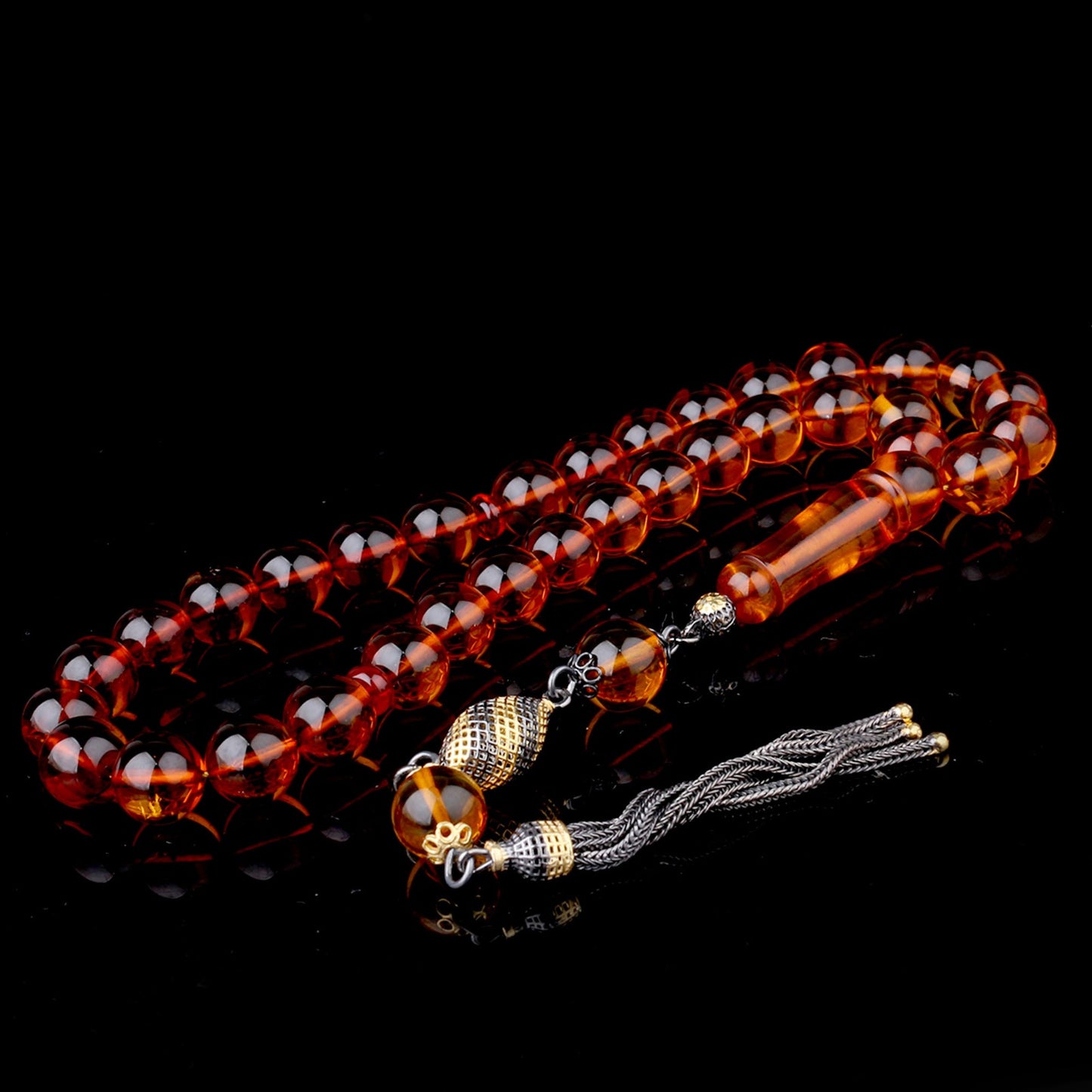 Damla Kehribar Tesbih