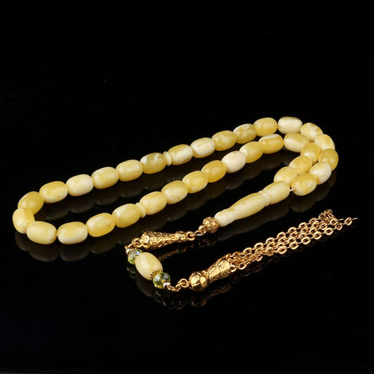 Beyrut Damla Kehribar Benzetme Tesbih -1