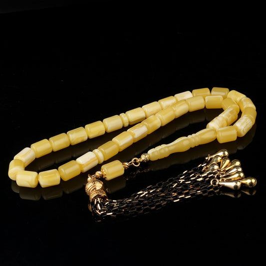 Beyrut Damla Kehribar Benzetme Tesbih -2