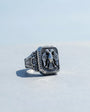 925 Sterling Silver Seljuk Eagle Men's Ring