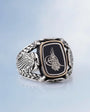 Bague Homme Tughra Ottoman Argent 925