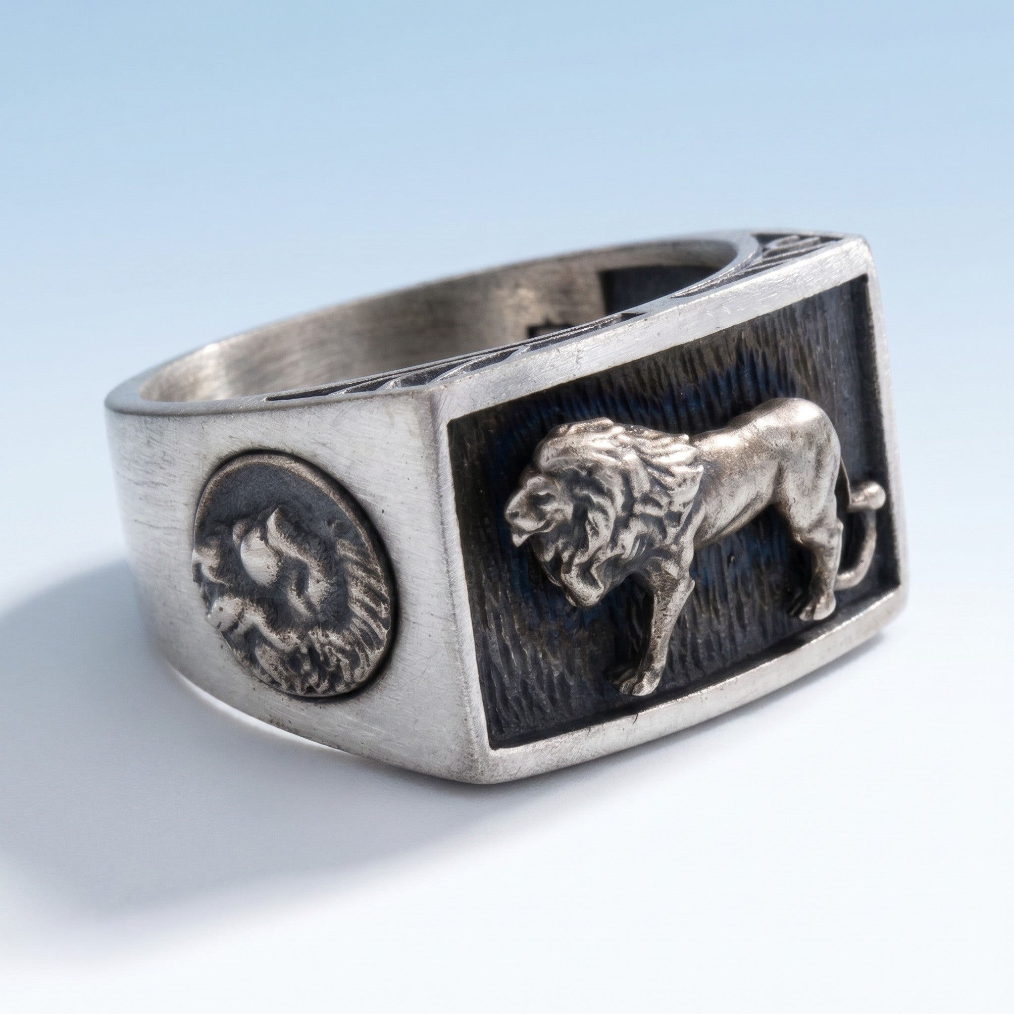 Lion Men’s Ring | 925 Sterling Silver