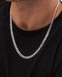 Chaîne Gurmet 6 mm - 925 argent sterling