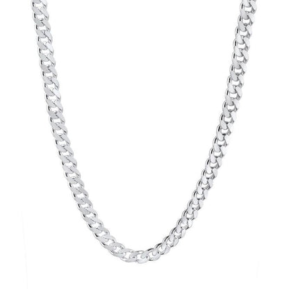 Gurmet Chain 5 mm - 925 Sterling Silver