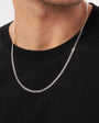 Chaîne Gurmet 3 mm - 925 argent sterling