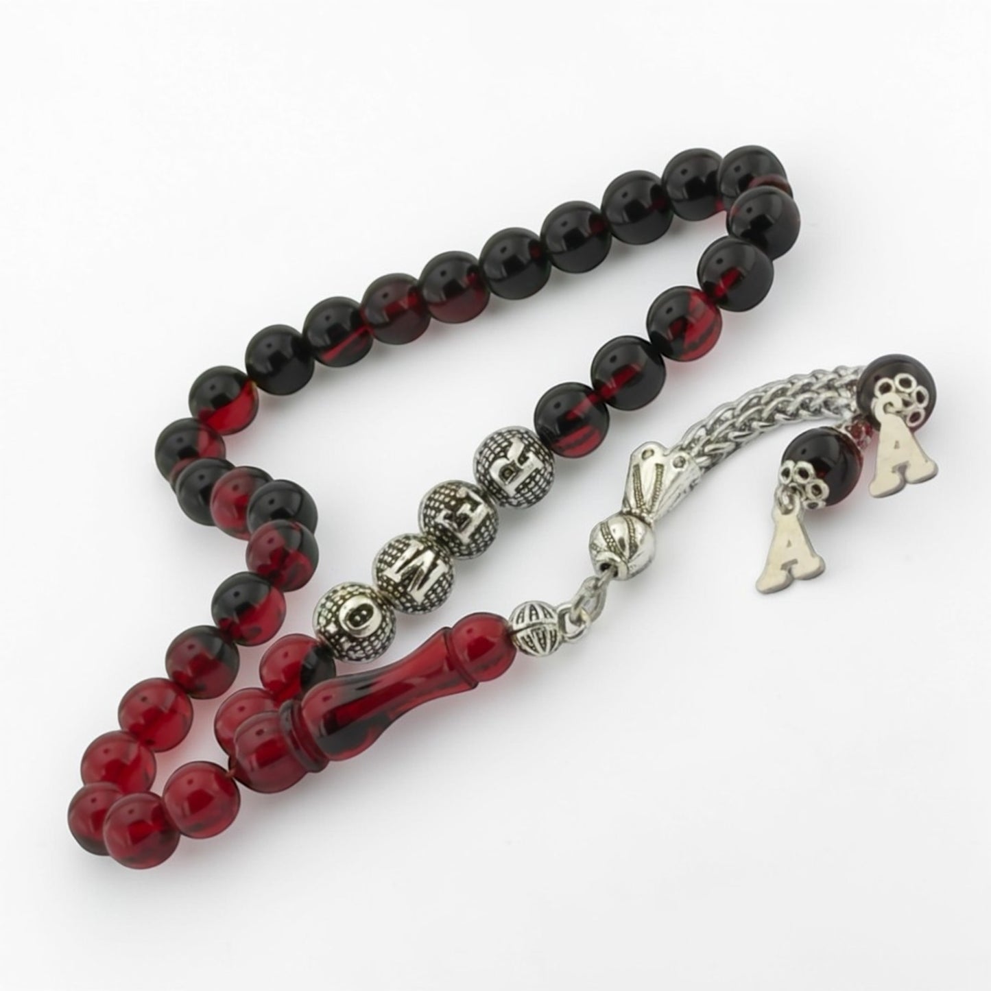 Kişiye Özel İsimli Tesbih & Saatli Çakmak Hediye Seti