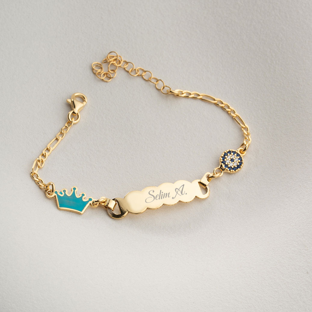 Personalized Children's Bracelet - 925 Sterling Silver