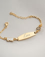 925 Set Silver Cat Figured Children's Bracelet
