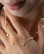 Pureclover 925 - White Clover Stone Necklace