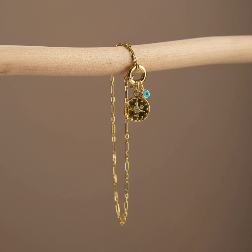 Ottomarharm 925 - Bracelet détaillé de Reşat Gold