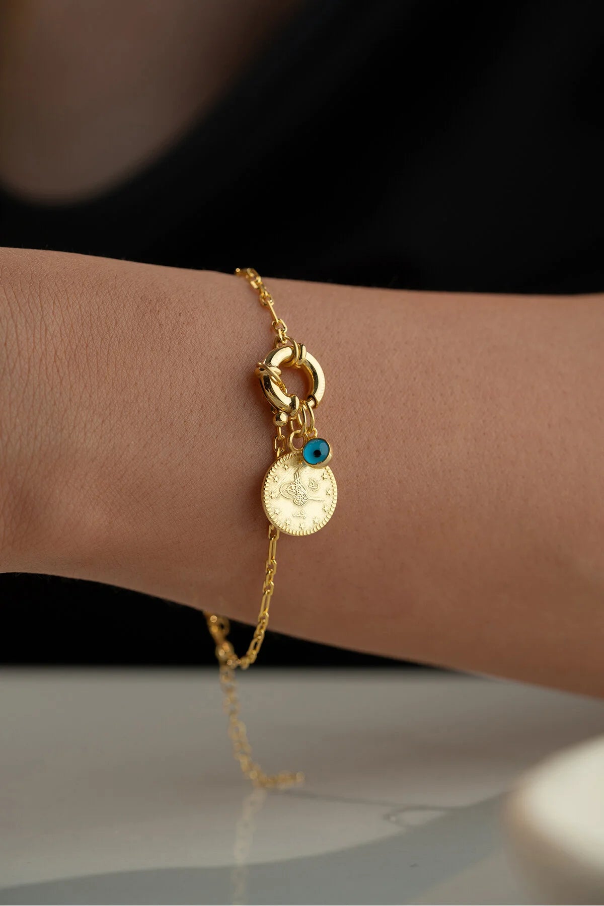 Ottomarharm 925 - Bracelet détaillé de Reşat Gold