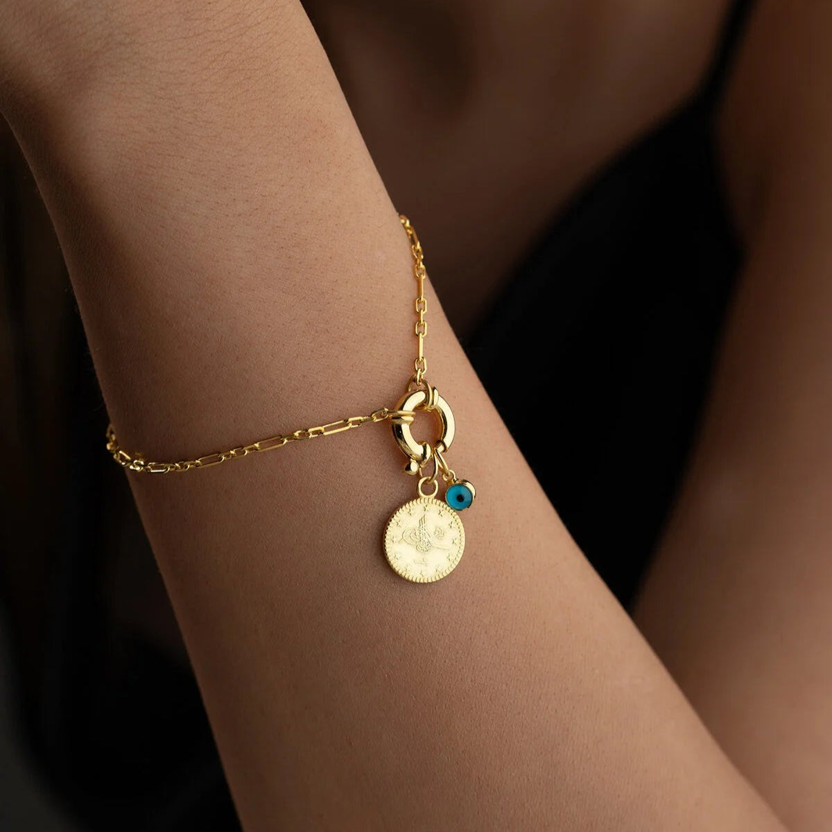 Ottomarharm 925 - Bracelet détaillé de Reşat Gold