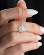 Lotus Flower Silver Necklace