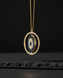 Named double -sided necklace - 925 sterling silver