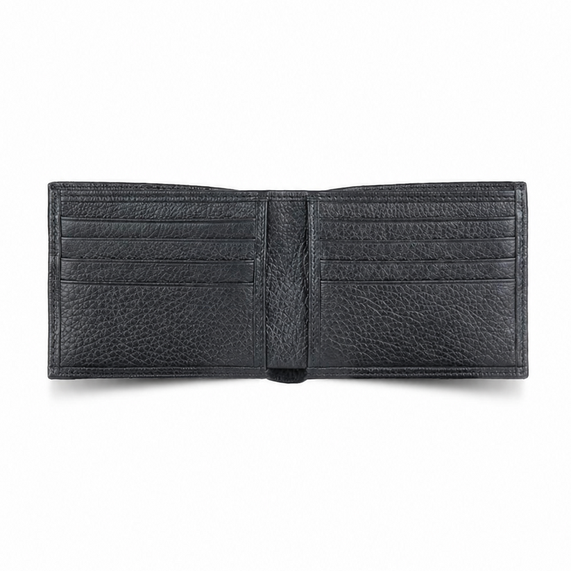 Coffret Cadeau Homme Personnalisé Signature | Portefeuille en Cuir