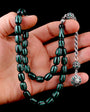 925 Sterling Silver Tassel Enamel Fire Amber