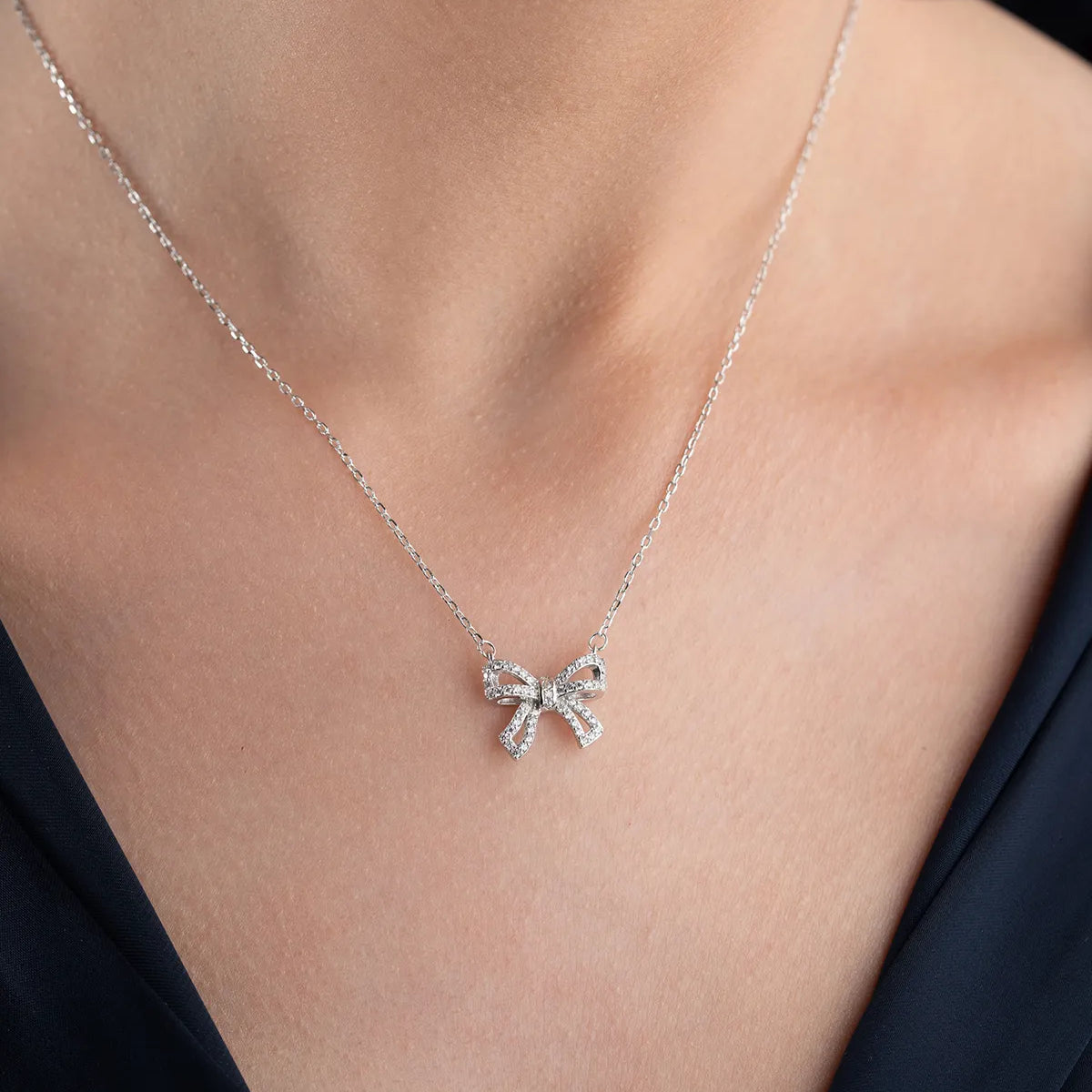 925 Collier d'arc en argent sterling