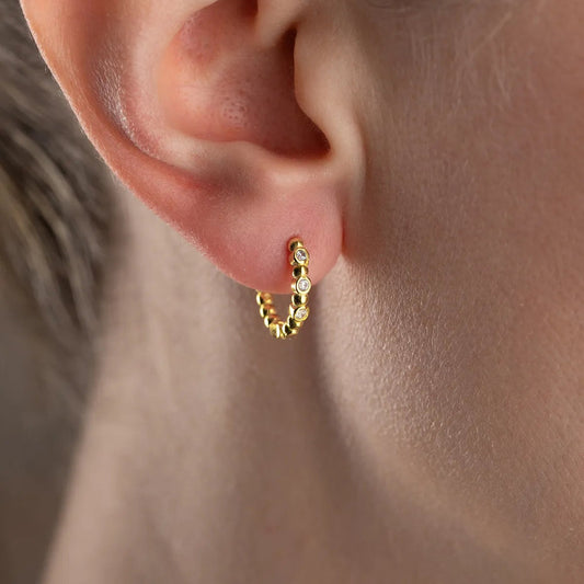 925 Sterling Silver Model Earrings
