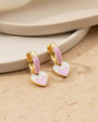 925 Silver Heart Kids Earrings