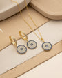 Notele Necklace Earrings Set - 925 Sterling Silver 2