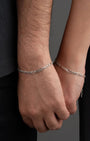 925 Sterling Silver Personalized Double Bracelet