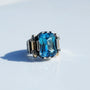 Herrenring 925er Silber mit Zirconia