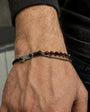 Bracelet Homme Grenat | Argent 925