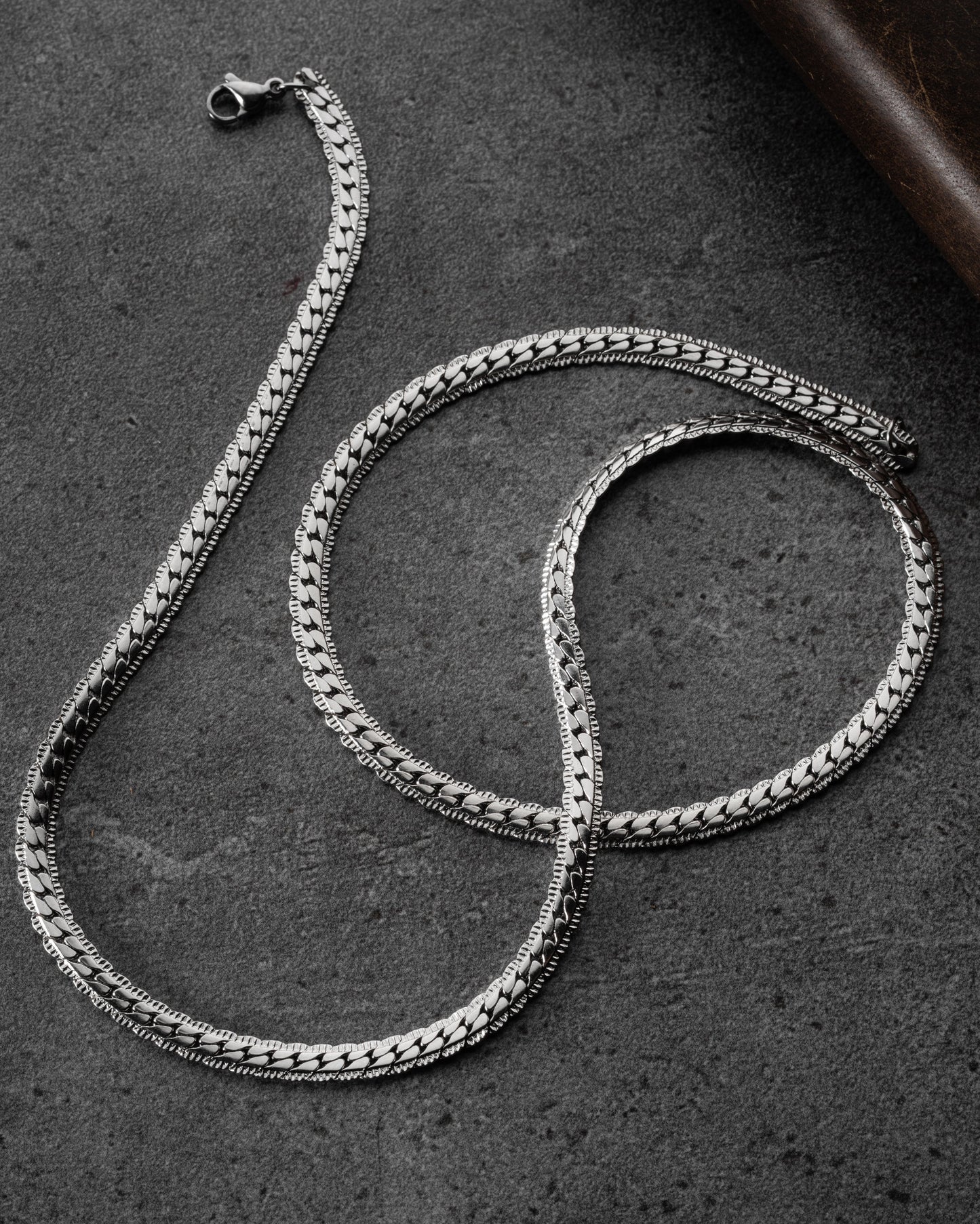 Core – Minimal Zincir Çelik Kolye