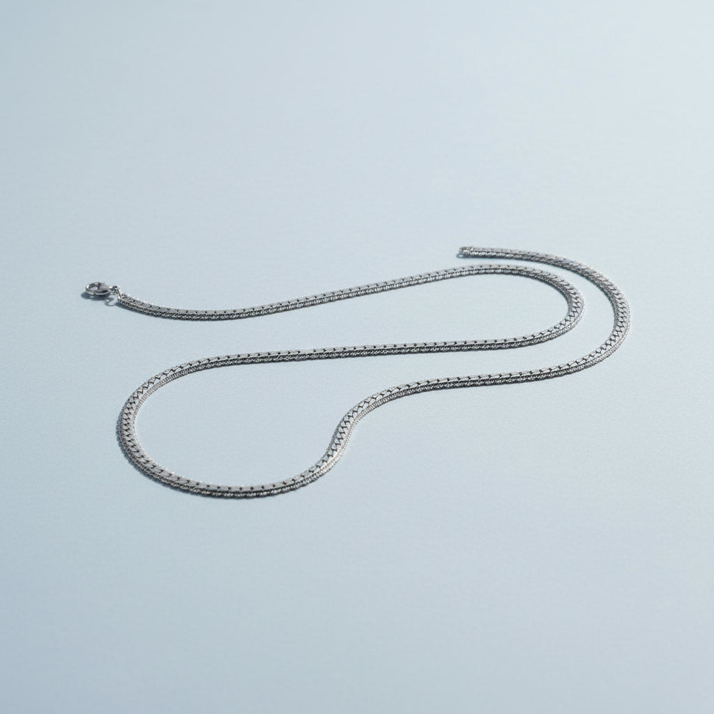 Core – Minimal Stainless Steel Chain Necklace