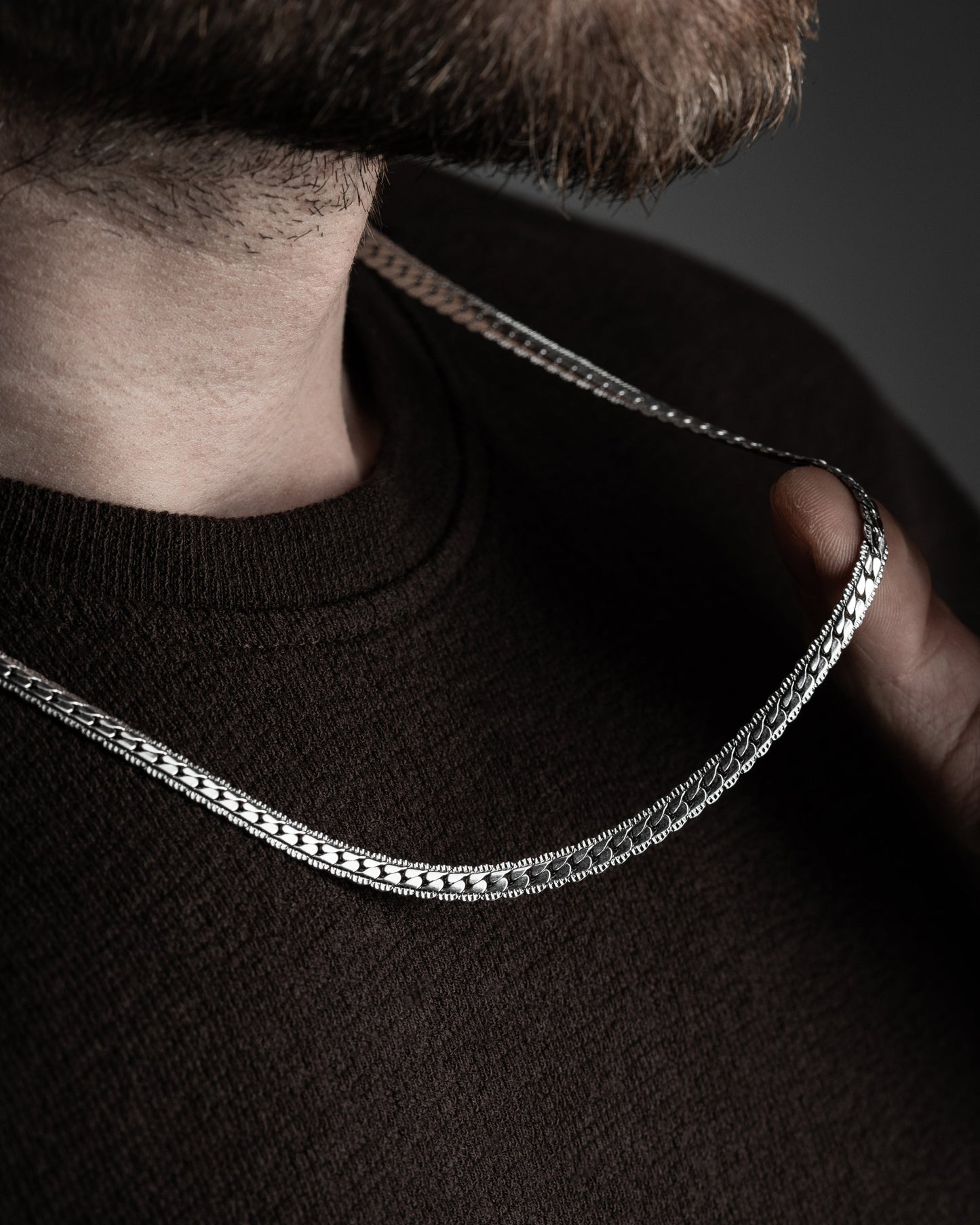 Core – Minimal Zincir Çelik Kolye