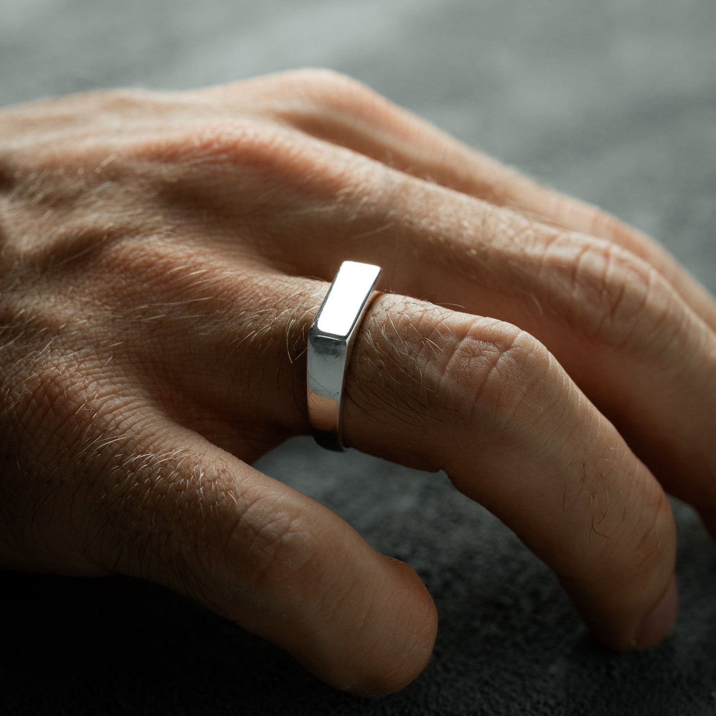 925 Gümüş Minimal Yüzük