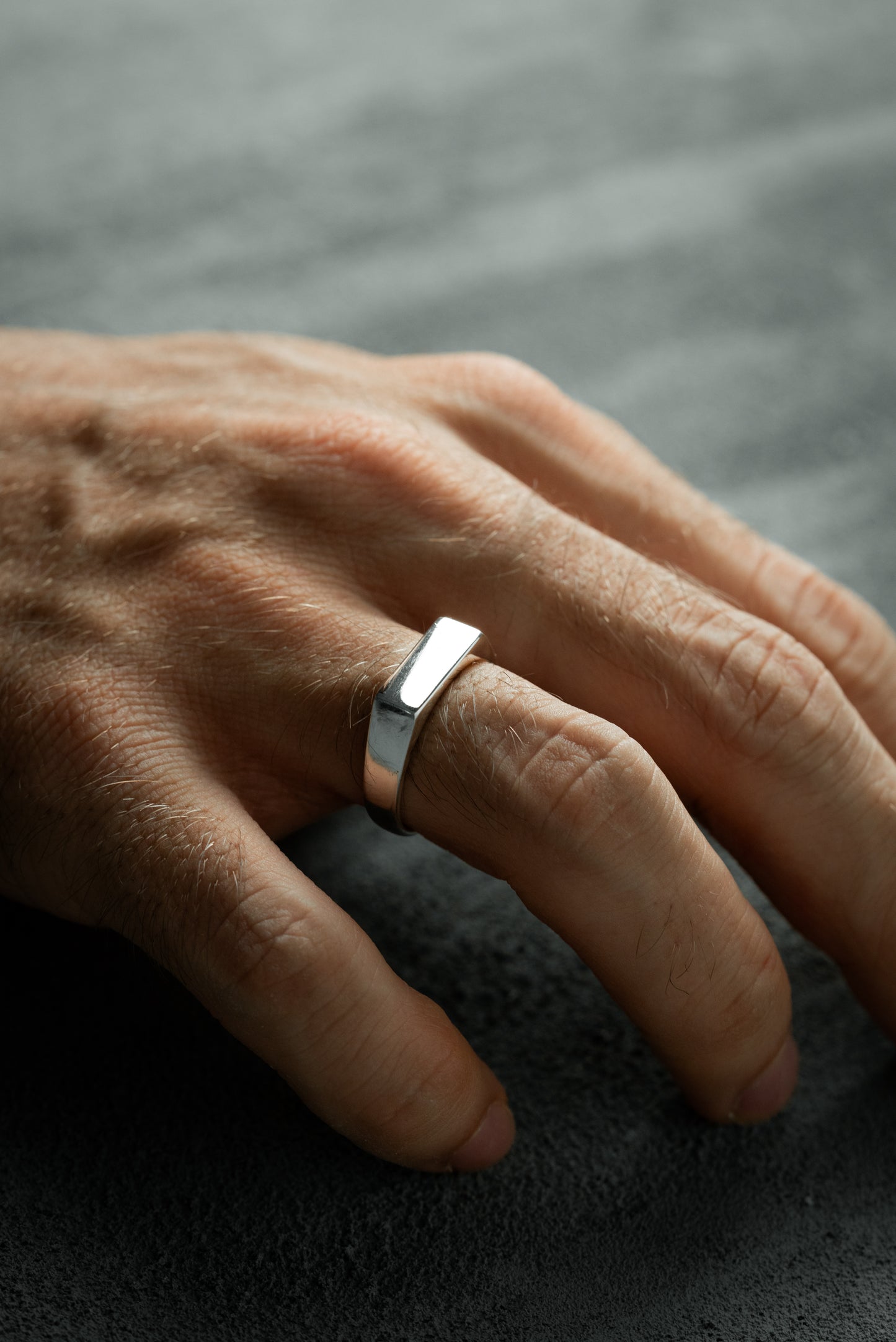 925 Gümüş Minimal Yüzük