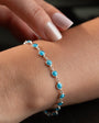 AZURA Turquoise Stone Bracelet | 925 Sterling Silver