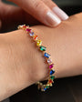 KALEIDO Multicolour Zirconia Bracelet | 925 Sterling Silver