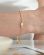 Letter Bracelet - 925 Sterling Silver
