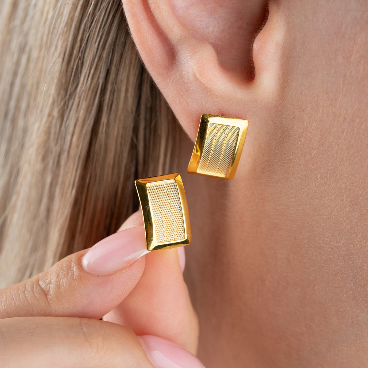 Woven Earrings | 925 Sterling Silver