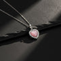 Herz-Liebes-Halskette – 925er Sterlingsilber